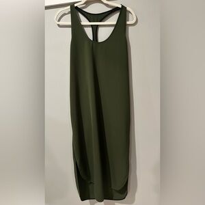 Athleta Olive Green Maxi Skirt
